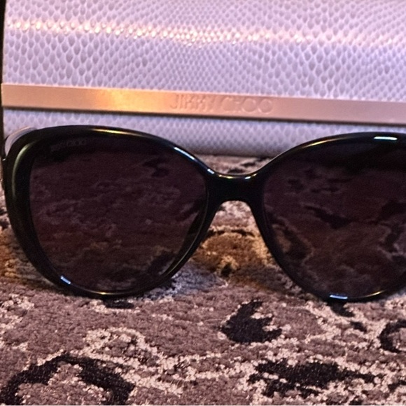 Jimmy Choo Brown Dark Sexy Sunglasses